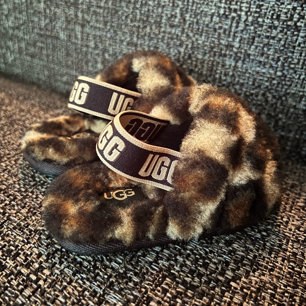 FLUFF YEAH SLIDE PANTHER PRINT